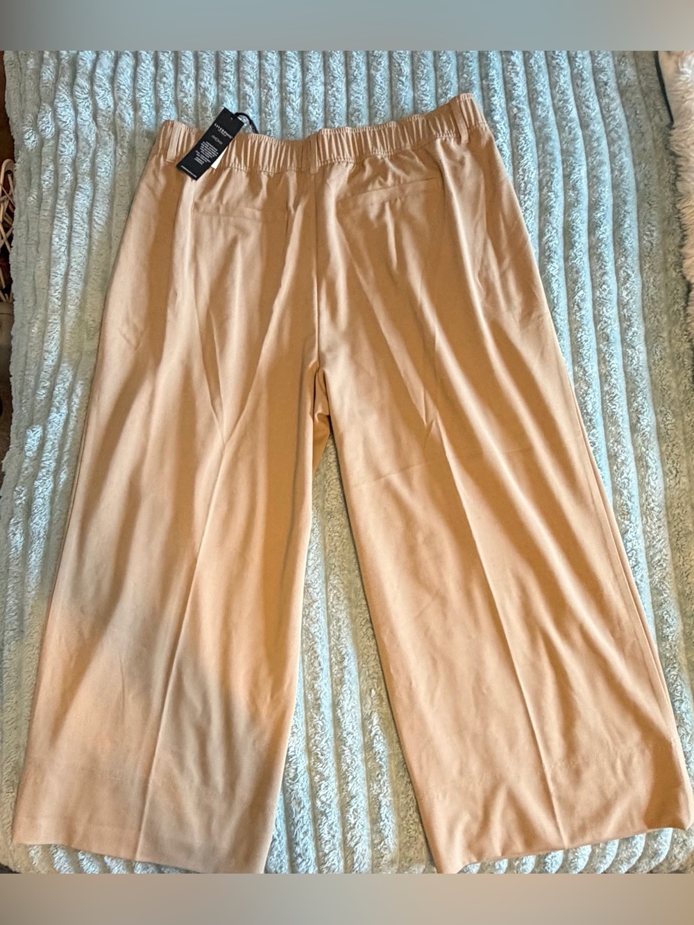 NWT Liverpool Los Angeles Wide Leg Trouser Pants 18W Cappuccino 27inch inseam - Picture 5 of 13